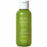 RATED GREEN REAL MARY EXFOLIATING SCALP SHAMPOO, глибокоочищаючий шампунь з соком розмарину, 100 мл