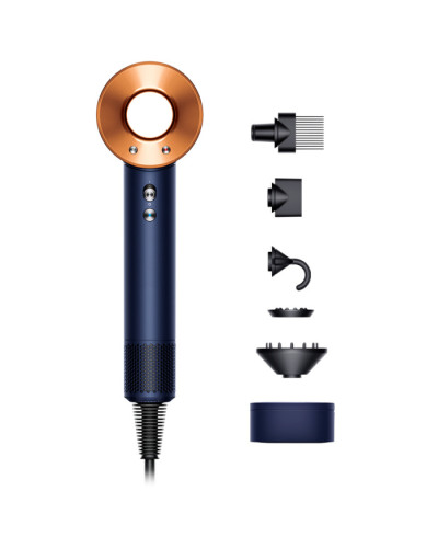 Dyson HD07 Supersonic Prussian Blue/Rich Copper, фен