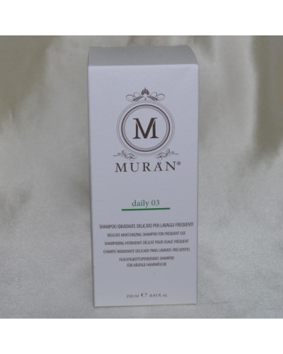 MURAN Daily 03 Delicate Moisturizing Shampoo, зволожувальний шампунь для всіх типів волосся, 250 мл