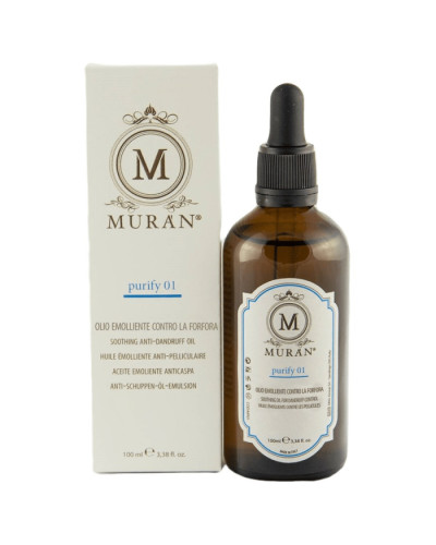 MURAN Purify 01 Soothing Anti-Dandruff Oil, пом'якшувальна олія проти лупи, 100 мл