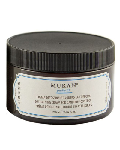 MURAN Purify 02 Detoxifying Anti-Dandruff Cream, детоксувальна маска-крем проти лупи, 200 мл