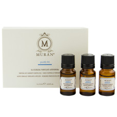MURAN Purify 04 Purifying Anti-Dandruff Essential Oils, набор эфирных масел очищающего действия против перхоти, 3х10 мл