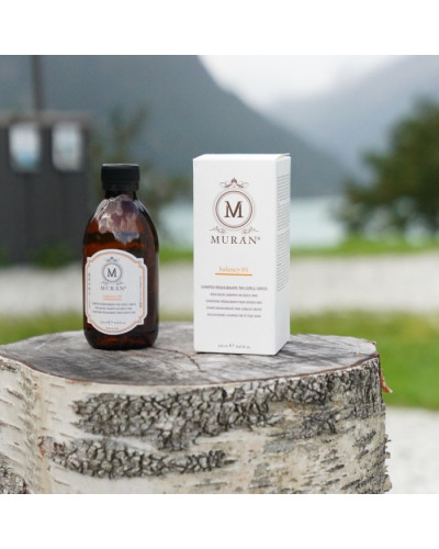 MURAN Balancy 05 Rebalancing Shampoo for Greasy Hair, себорегулювальний шампунь для жирної шкіри голови, 250 мл