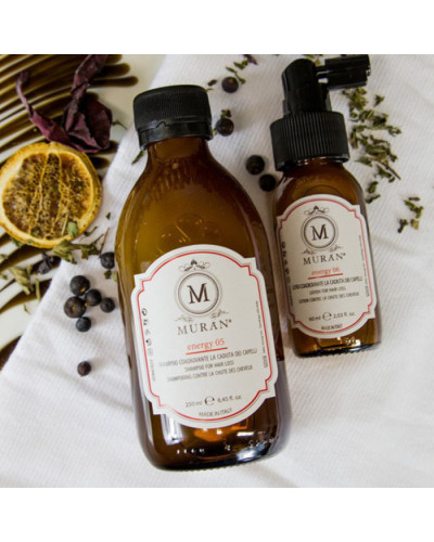 MURAN Energy 05 Energizing Shampoo for Hair Loss, энергетический шампунь против выпадения волос, 250 мл