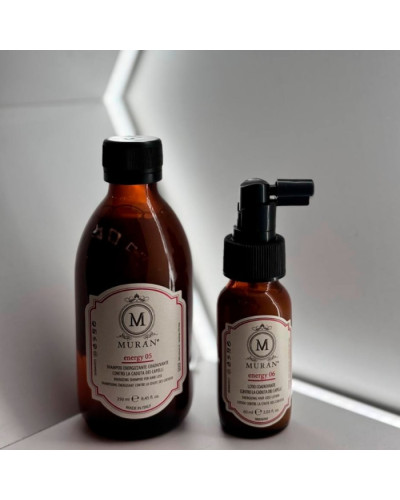 MURAN Energy 05 Energizing Shampoo for Hair Loss, энергетический шампунь против выпадения волос, 250 мл