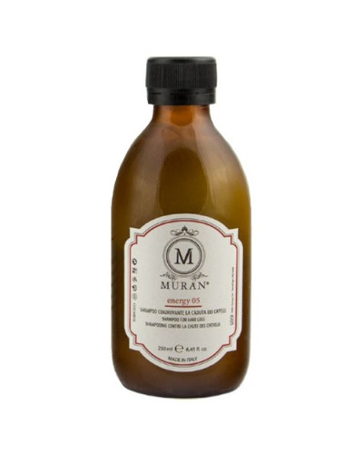 MURAN Energy 05 Energizing Shampoo for Hair Loss, энергетический шампунь против выпадения волос, 250 мл