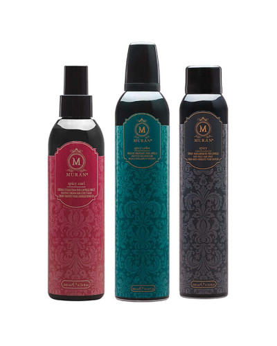 MURAN Spicy Curl 01 Fixative Cream for Curly Hair, крем для фіксації кучерявого волосся, 200 мл
