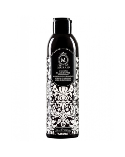 MURAN Spicy Reflex Black Pepper Hydrating Colouring Mask, увлажняющая тонирующая маска «Черный Перец», 200 мл