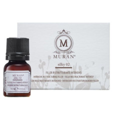 MURAN Silky 02 Intensive Restructuring Filler, интенсивный реструктурирующий филлер для волос, 7х10 мл