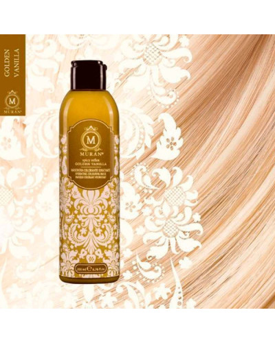 MURAN Spicy Reflex Golden Vanilla Hydrating Colouring Mask, зволожувальна тонувальна маска «Золотаво-Ванільна», 200 мл