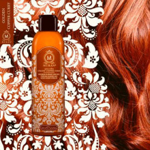 MURAN Spicy Reflex Golden-Copper Curry Hydrating Colouring Mask, зволожувальна тонувальна маска «Золотаво-Мідна Карі», 200 мл