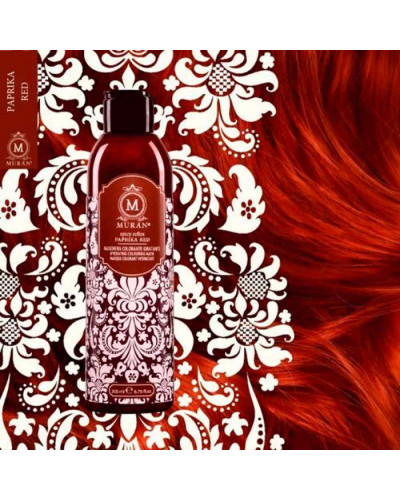 MURAN Spicy Reflex Paprika Red Hydrating Coloring Mask, зволожувальна тонувальна маска «Червона Паприка», 200 мл