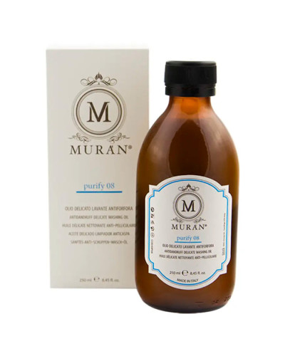 MURAN Purify 08 Anti-Dandruff Delicate Washing Oil, деликатный масляный шампунь против перхоти, 250 мл