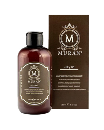 MURAN Silky 06 Hydrating Restructuring Shampoo, зволожувальний реструктурувальний шампунь, 250 мл