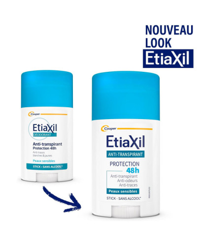 Etiaxil Antiperspirant Deodorant Protection 48h Stick, антиперспирант-дезодорант стик, 40 мл