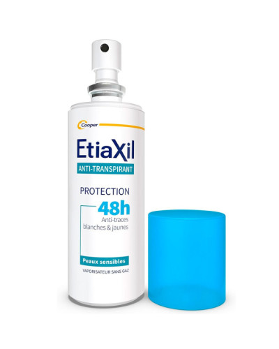 Etiaxil Antiperspirant Deodorant Protection 48h Spray, антиперспирант-дезодорант спрей, 100 мл