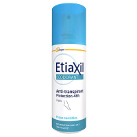 Etiaxil Antiperspirant Deodorant Protection 48h Foot Spray, антиперспірант-дезодорант спрей для ніг, 100 мл
