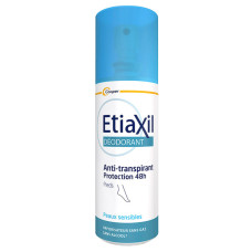 Etiaxil Antiperspirant Deodorant Protection 48h Foot Spray, антиперспірант-дезодорант спрей для ніг, 100 мл