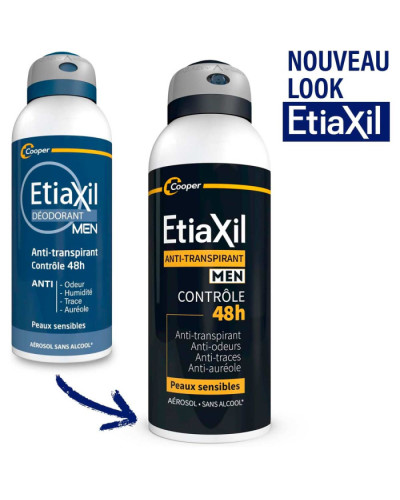 Etiaxil Men Antiperspirant Deodorant Protection 48h Aerosol, антиперспірант-дезодорант аерозоль чоловічий, 150 мл