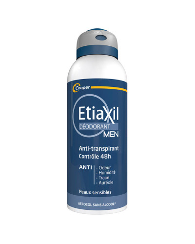 Etiaxil Men Antiperspirant Deodorant Protection 48h Aerosol, антиперспірант-дезодорант аерозоль чоловічий, 150 мл
