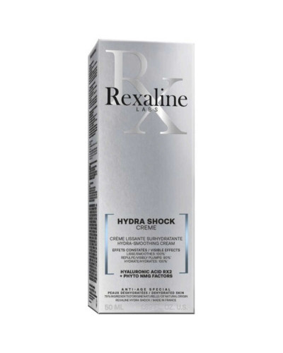 Rexaline Hydra Shock Hydra-Smoothing Cream, крем для увлажнения и разглаживания кожи лица