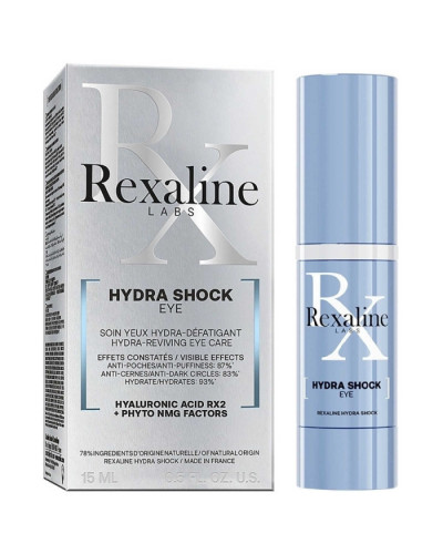 Rexaline Hydra Shock Hydra-Reviving Eye Care, крем для зволоження та відновлення шкіри навколо очей