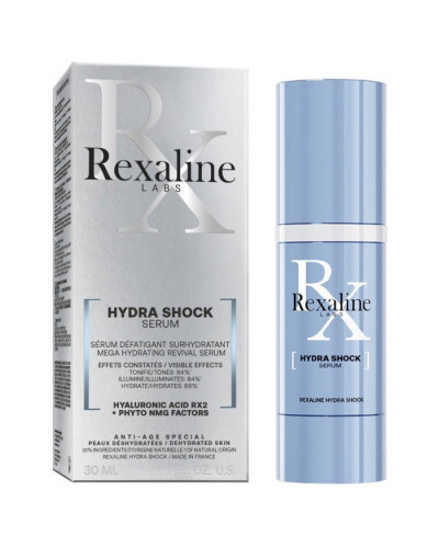 Rexaline Hydra Shock Mega Hydrating Revival Serum, сыворотка для глубокого увлажнения и восстановления кожи