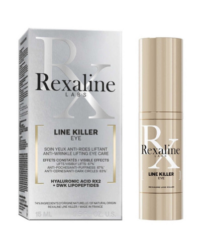 Rexaline LINE KILLER Anti-Wrinkle Lifting Eye Care, крем антивозрастной для лифтинга кожи вокруг глаз, 15 мл