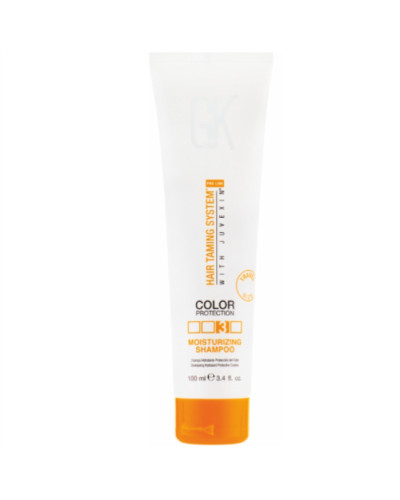 GKhair Color Protection Moisturizing Shampoo, зволожувальний шампунь-фіксатор кольору для фарбованого волосся, 100 мл