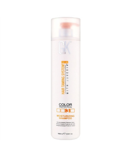 GKhair Color Protection Moisturizing Shampoo, зволожувальний шампунь-фіксатор кольору для фарбованого волосся, 1000 мл
