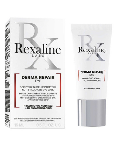 Rexaline DERMA REPAIR Nutri-Recovery Eye Care, крем для питания, восстановления и успокоения чувствительной кожи вокруг глаз