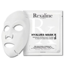Rexaline HYALURX-MASK N15 Flash Hydrating Mask, тканинна маска для миттєвого зволоження обличчя, 1х20 мл