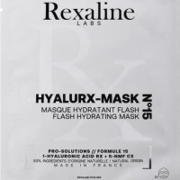 Rexaline HYALURX-MASK N15 Flash Hydrating Mask, тканевая маска для мгновенного увлажнения лица, 1х20 мл