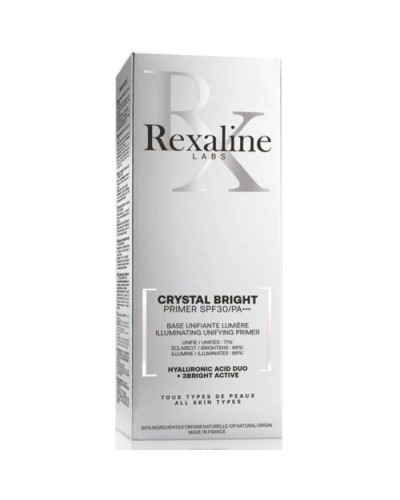 Rexaline Crystal Bright Illuminating Unifying Primer SPF30, праймер для ровного и сияющего тона кожи, 50 мл