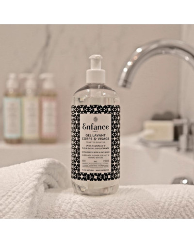 Enfance Paris Gel Lavant Corps & Visage Extra Gentle Body & Face Wash, дитячий гель для очищення тіла та обличчя, 500 мл