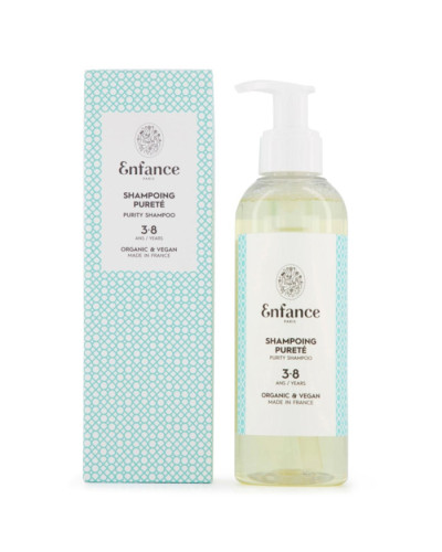 Enfance Paris Shampoing Pureté 3-8 Ans Pyrity Liquid Shampoo, очищувальний шампунь для дітей 3-8 років, 200 мл