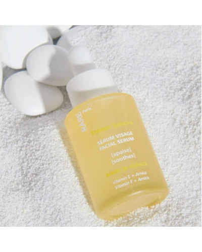 RARE Paris Trésor Solaire Soothing Face Serum, успокаивающая сыворотка для лица с витамином E и экстрактом арники, 30 мл