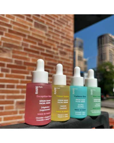 RARE Paris Trésor Solaire Soothing Face Serum, успокаивающая сыворотка для лица с витамином E и экстрактом арники, 30 мл