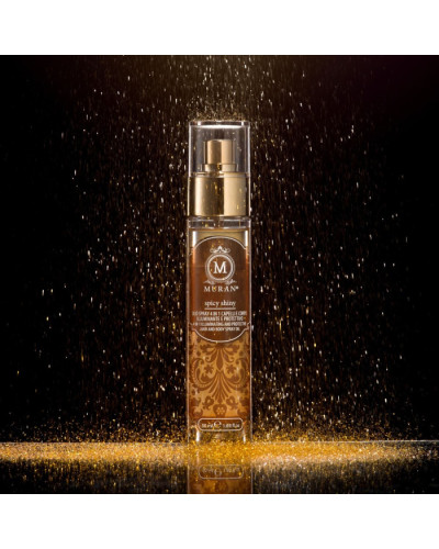 MURAN Spicy Shiny Hair and Body Spray Oil, олія-спрей 4-в-1 для захисту та сяйва волосся та тіла, 50 мл