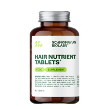 Scandinavian Biolabs Hair Nutrient Tablets - Біодобавка з поживними речовинами для волосся, 60 таблеток