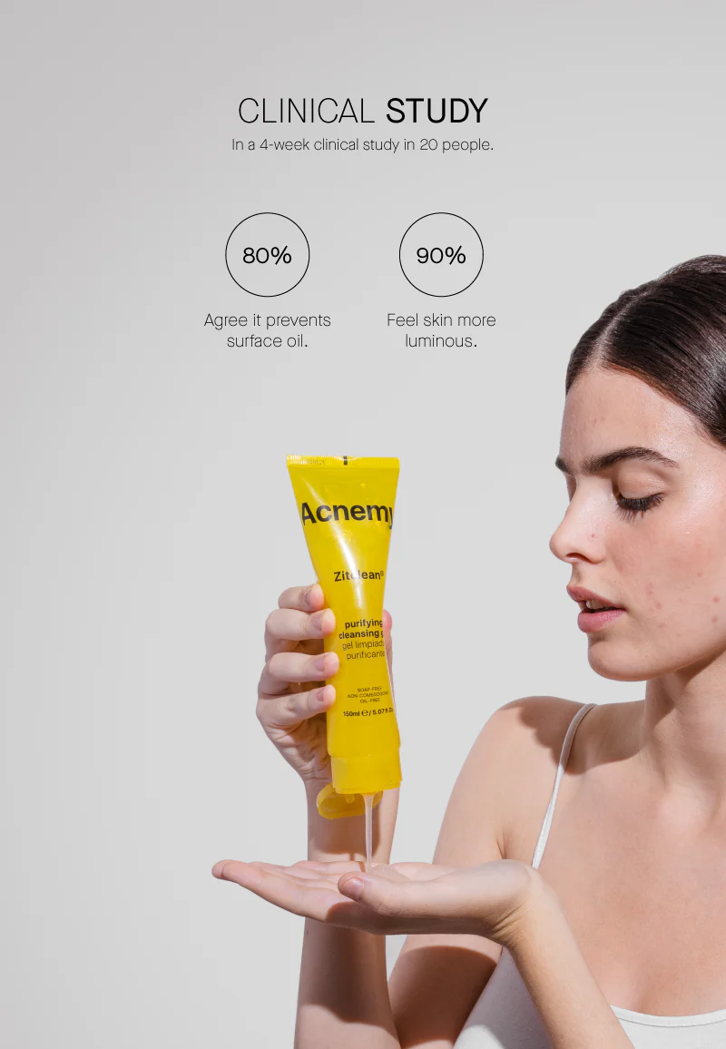 Очищувальний гель для обличчя Acnemy Zitclean Purifying Cleansing Gel