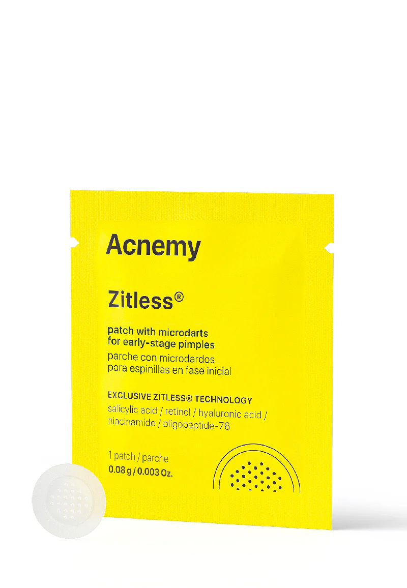 Пластирі з мікроголками Acnemy Zitless Patch with Microdarts for Early-Stage Pimples проти прищів