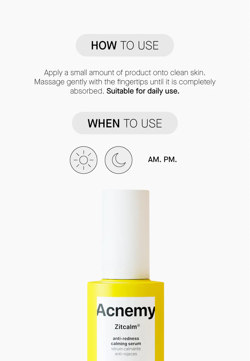 Успокаивающая сыворотка Acnemy Zitcalm Anti-Redness Calming Serum