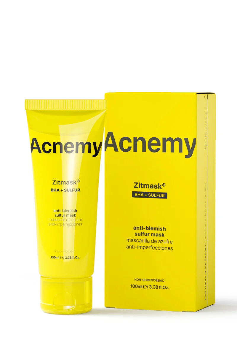 Серная маска Acnemy Zitmask BHA + Sulfur Anti-Blemish Sulfur Mask