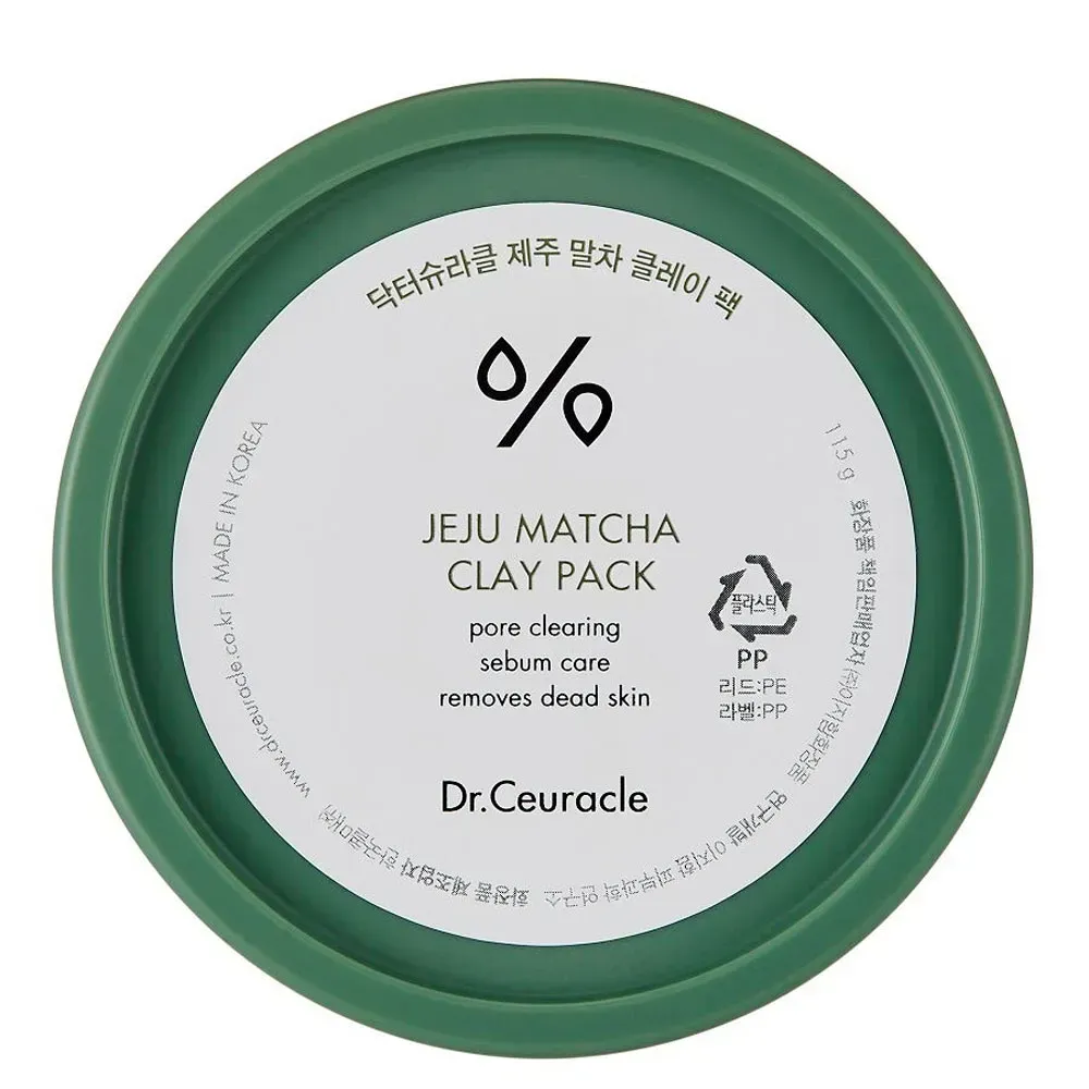 Dr.Ceuracle Jeju Matcha Clay Pack Очищаюча глиняна маска з чаєм Матча