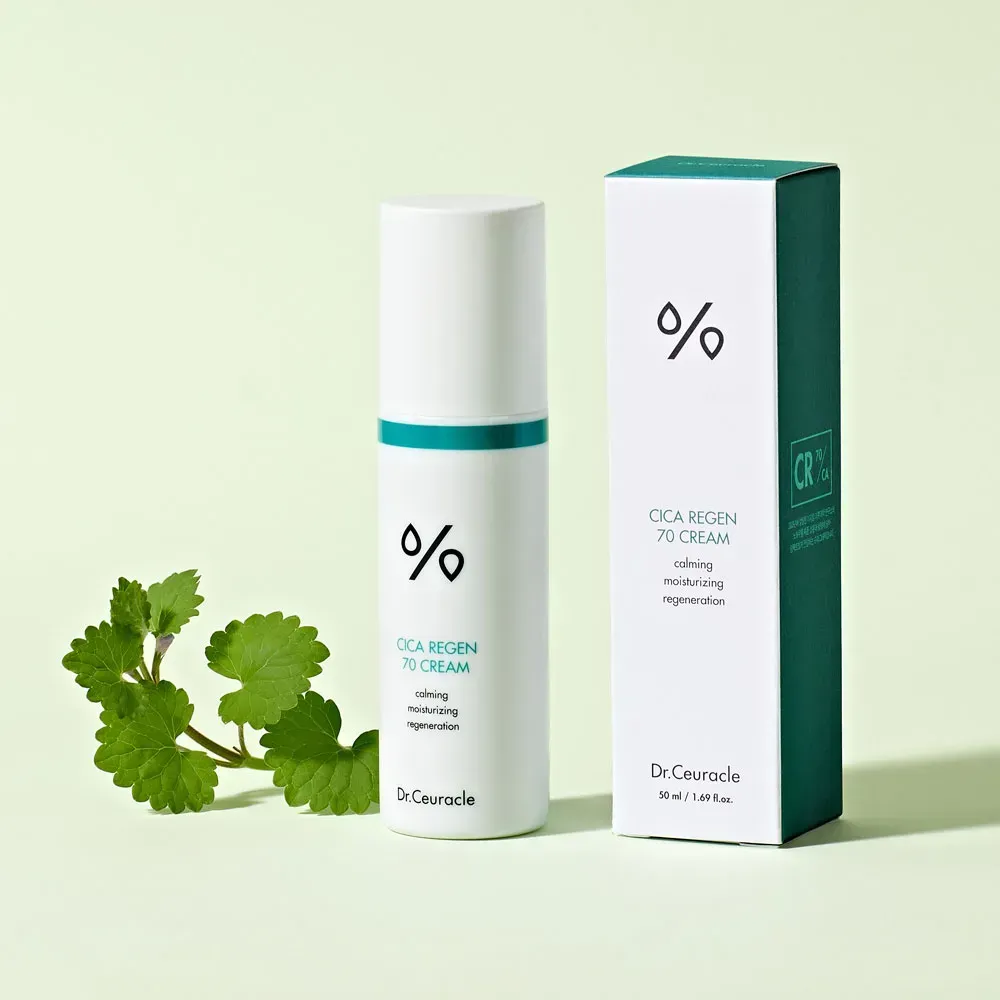 Заспокійливий крем з центелою азійською Dr.Ceuracle Cica Regen 70 Cream