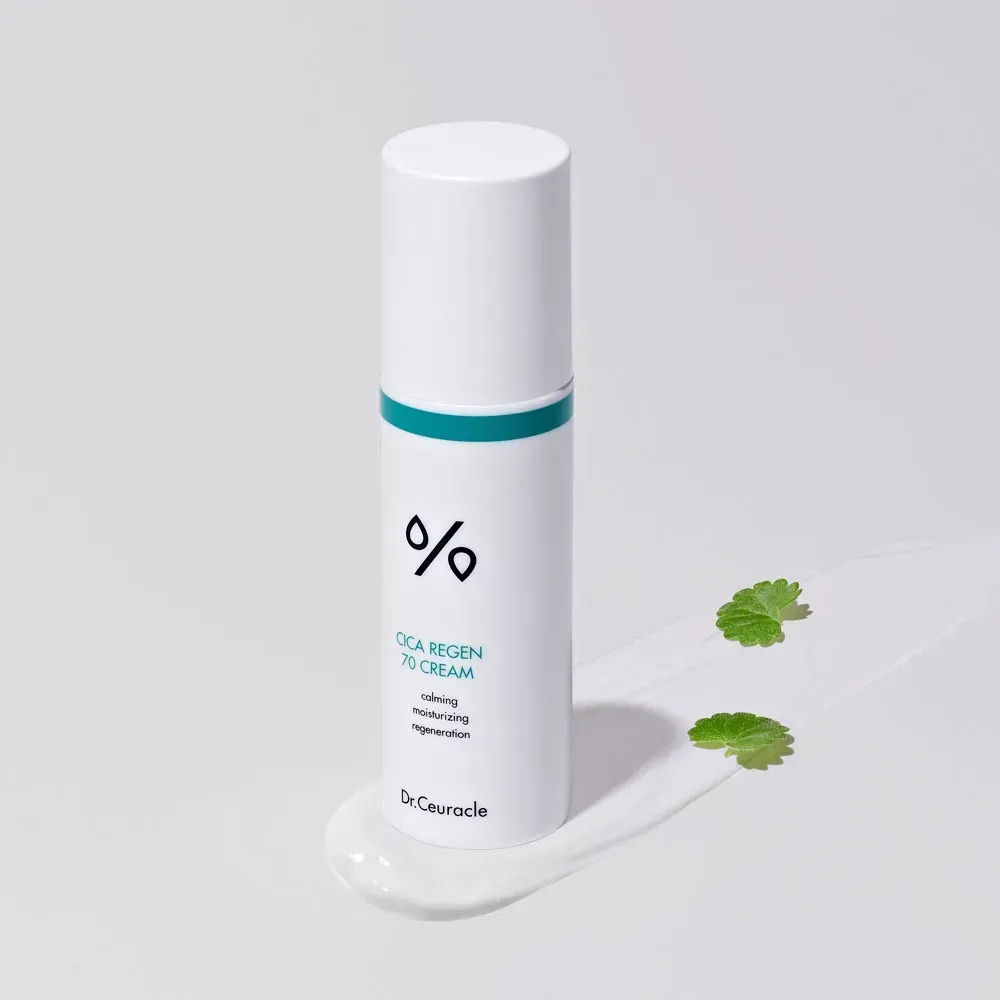 Заспокійливий крем з центелою азійською Dr.Ceuracle Cica Regen 70 Cream