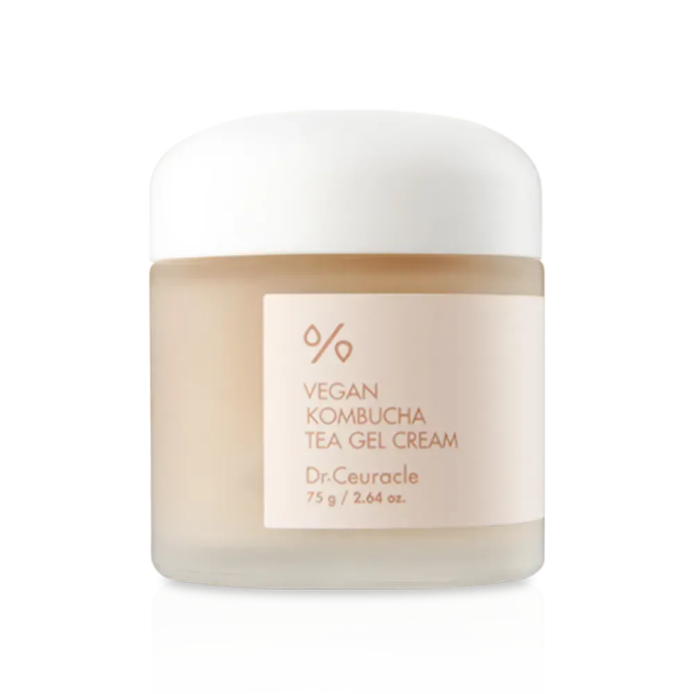 Dr.Ceuracle Vegan Kombucha Tea Gel Cream  Веганський крем-гель з екстрактом комбучі