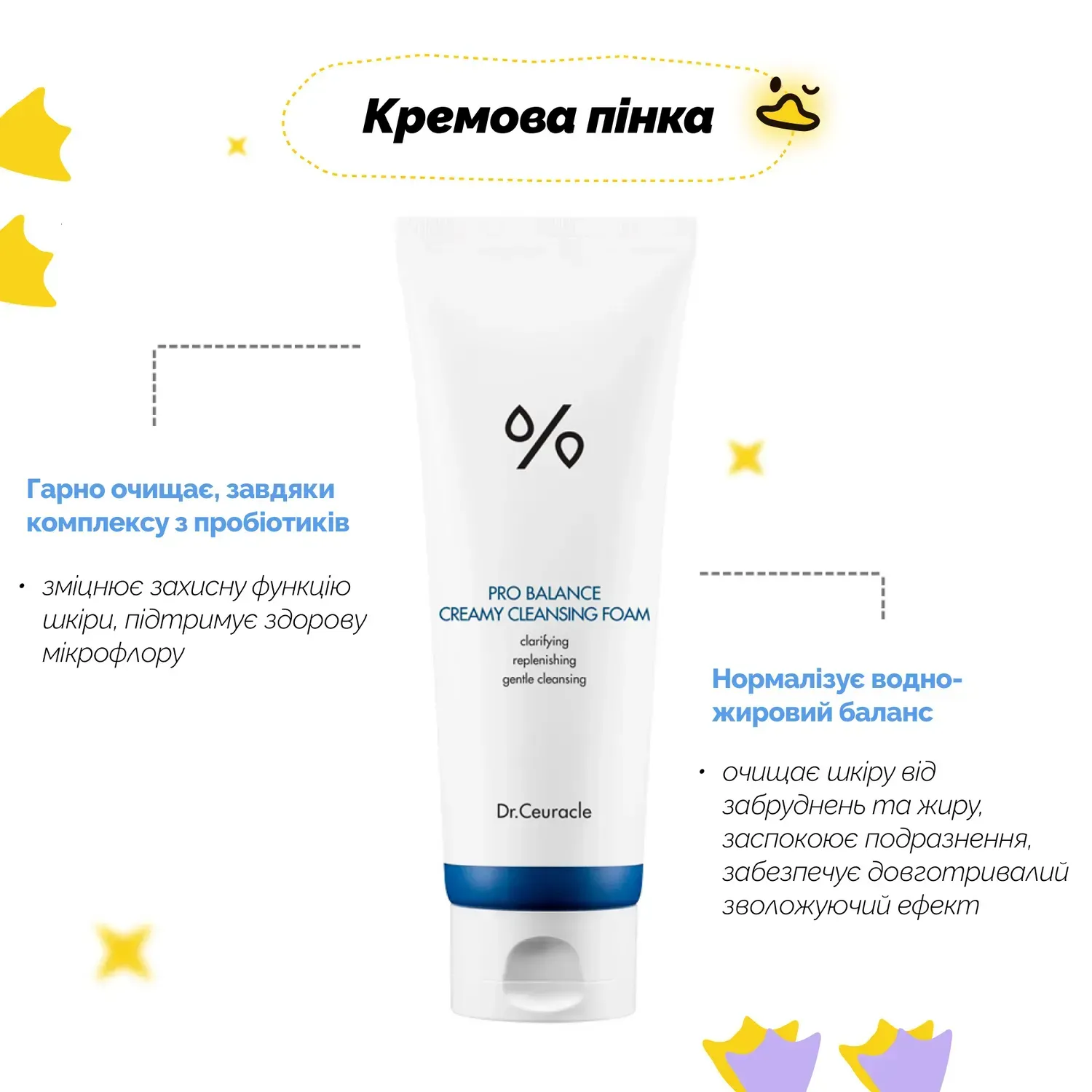 Dr.Ceuracle Pro Balance Cleansing Duo Set Набор для двухэтапного очищения кожи с пробиотиками