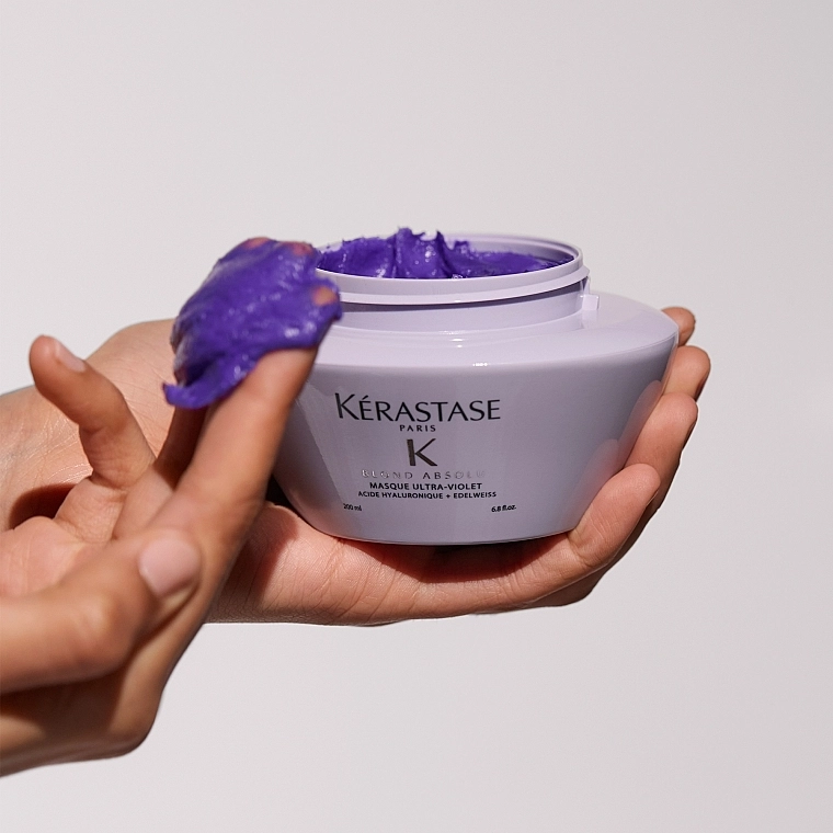 Kerastase Blond Absolu Masque Ultra Violet, Маска для живлення і нейтралізації небажаного відтінку, 200 мл